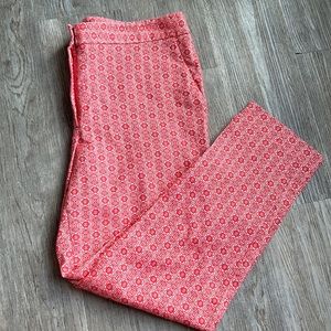 Talbots pink Hampshire ankle pants